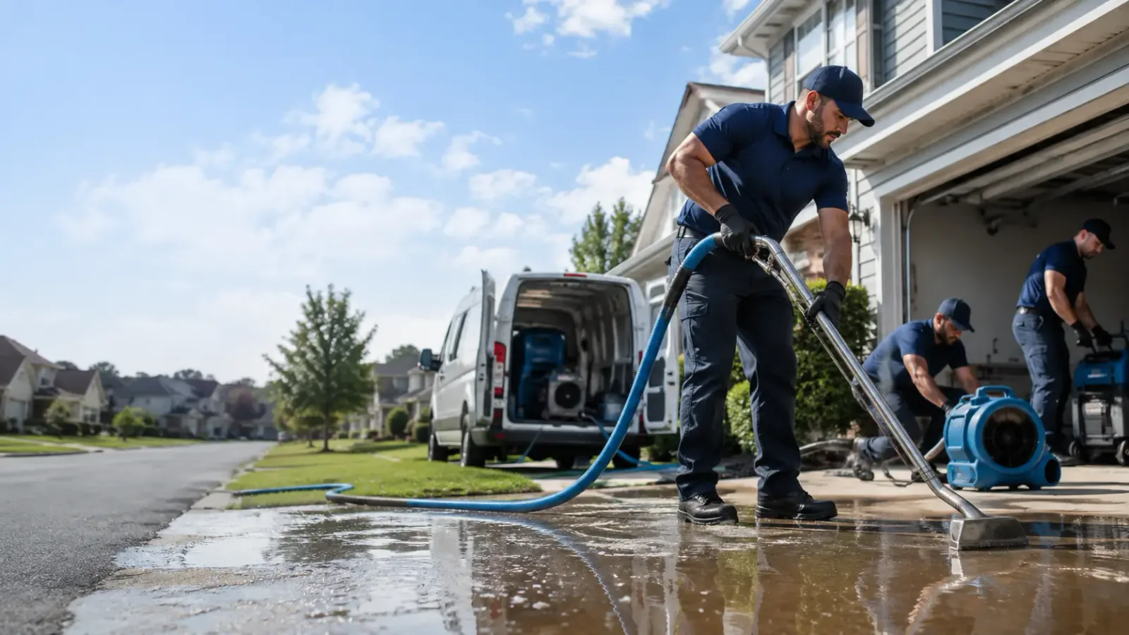 Flood Damage Restoration in Carmel By The Sea, CA